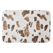 Schokoladenbraun Badematte (Vorderseite)