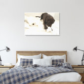 Schokoladenbraun Leinwanddruck (Insitu (Schlafzimmer))