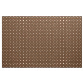 Schokoladenbraun mit weißen Polka-Punktplatten Stoff (Fat Quarter (45,7 x 55,9 cm))