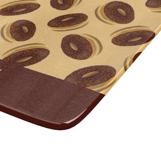 Schokoladenbraun Schneidebrett (Ecke)