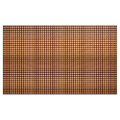 Schokoladenbraunes kariertes Muster Stoff (Yard (91,4 cm))