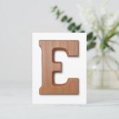 Schokoladenbrief E Postkarte (Stehend Vorderseite)