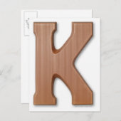 Schokoladenbrief k postkarte (Vorne/Hinten)