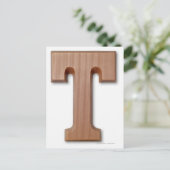 Schokoladenbrief Postkarte (Stehend Vorderseite)