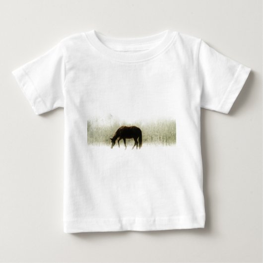 Schokoladenbrose im Nebel Baby T-shirt (Vorderseite)