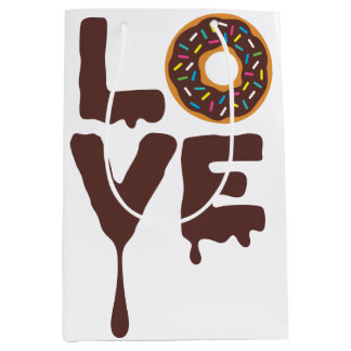 Schokoladenbrust mit Sprinklen-Liebe Mittlere Geschenktüte