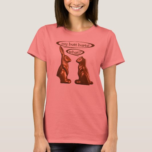 Schokoladenbunnies T-Shirt (Vorderseite)