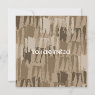 Schokoladencreme-Babydusche Einladung