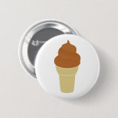 Schokoladencreme Button (Vorne & Hinten)