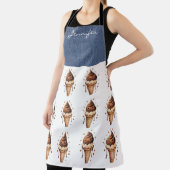 Schokoladencreme-Cone-Schürze Schürze (InSitu)