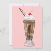 Schokoladencreme Einladung (Vorderseite)