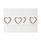 Schokoladencreme Einladungsbanderole (Rückseitenbeispiel)