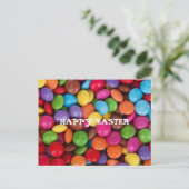 Schokoladencreme Feiertagspostkarte (Stehend Vorderseite)