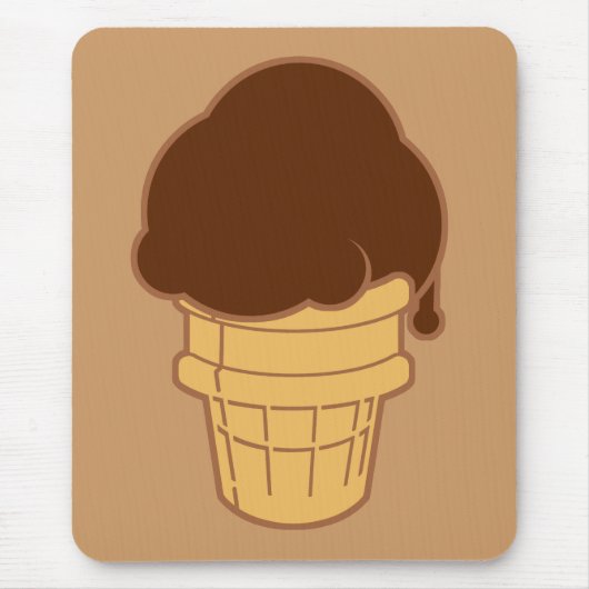 Schokoladencreme Mousepad (Vorne)