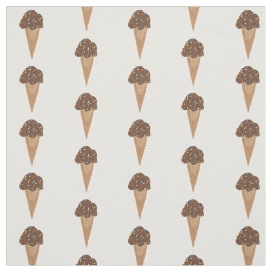 Schokoladencreme-Muster Stoff (Muster)