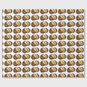 Schokoladencreme Osterkörbe Süßigkeiten mit Süßeie Geschenkpapier (Flach)