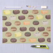 Schokoladencreme Seidenpapier (Handwerk)