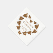 Schokoladencreme Serviette (Ecke)