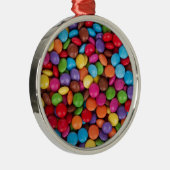 Schokoladencreme Silbernes Ornament (Rechts)