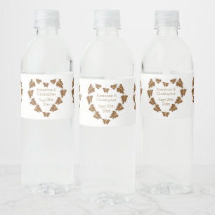 Schokoladencreme Wasserflaschenetikett
