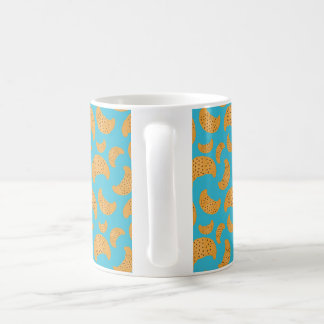 Schokoladencroissants Kaffeetasse