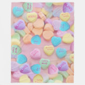 Schokoladendecke Fleecedecke (Vorderseite)