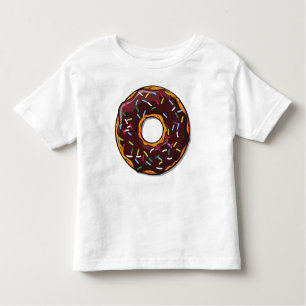 SchokoladenDonut, Doughnut, Icing, Sprinklen, Glaz Kleinkind T-shirt