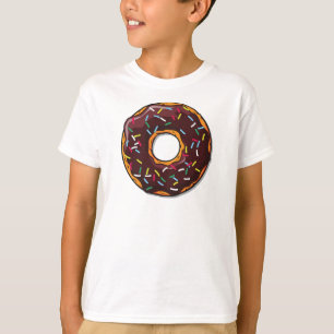 SchokoladenDonut, Doughnut, Icing, Sprinklen, Glaz T-Shirt