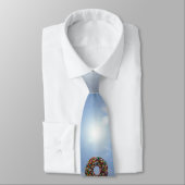 SchokoladenDonut mit bunten Sprinklen Krawatte (Gebunden)