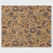 SchokoladenDonuts mit Sprinklermuster Geschenkpapier (Flach)