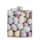 Schokoladeneier Flachmann (Vorderseite)