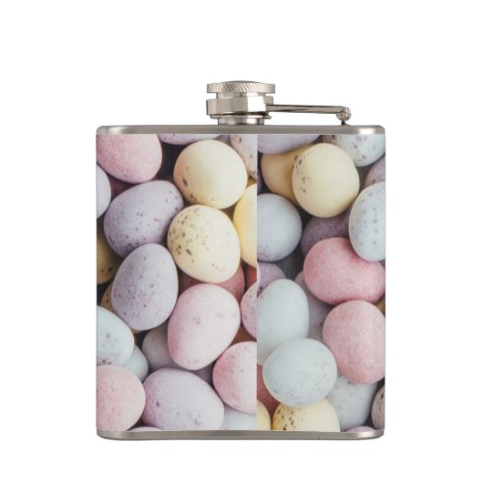 Schokoladeneier Flachmann (Rückseite)