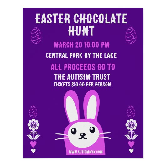 Schokoladeneier Poster (Vorderseite)