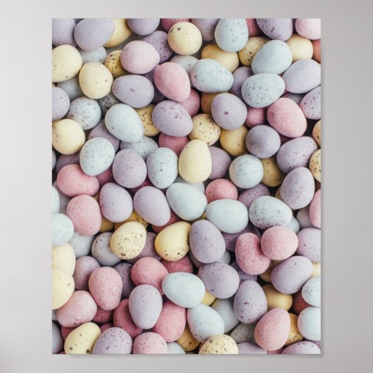 Schokoladeneier Poster (Vorne)