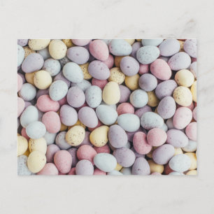 Schokoladeneier Postkarte