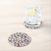 Schokoladeneier Runder Pappuntersetzer (Vor Ort)