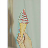 Schokoladeneis Aufkleber (Vorderseite)