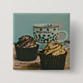 Schokoladeneis Button (Vorderseite)