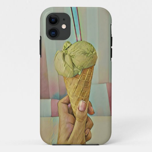 Schokoladeneis Case-Mate iPhone Hülle (Rückseite)