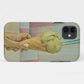 Schokoladeneis Case-Mate iPhone Hülle (Rückseite (Horizontal))
