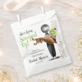 Schokoladeneis-Creme-Brautparty Geschenktütchen (Ausgeschnitten)