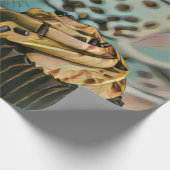 Schokoladeneis Geschenkpapier (Ecke)