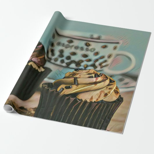 Schokoladeneis Geschenkpapier (Ungerollt)