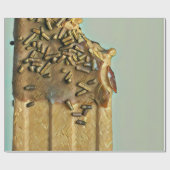 Schokoladeneis Geschenkpapier (Flach)