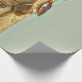 Schokoladeneis Geschenkpapier (Ecke)