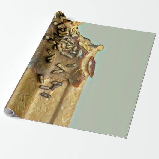 Schokoladeneis Geschenkpapier (Ungerollt)