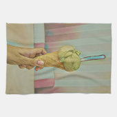 Schokoladeneis Geschirrtuch (Horizontal)