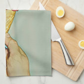 Schokoladeneis Geschirrtuch (Viertel Falte)