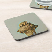 Schokoladeneis Getränkeuntersetzer (Linke Seite)