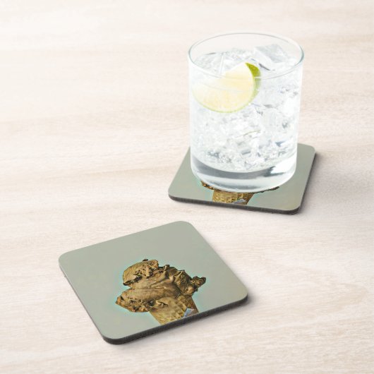 Schokoladeneis Getränkeuntersetzer (Rechte Seite)